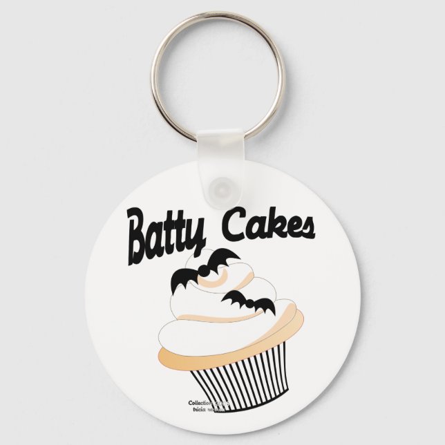 Batty CAkes Key Ring (Front)