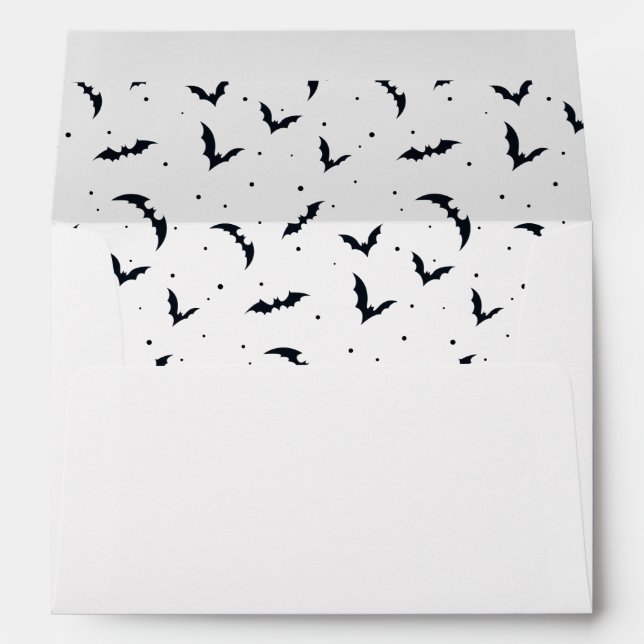 Batty Halloween Envelopes (Back (Bottom))