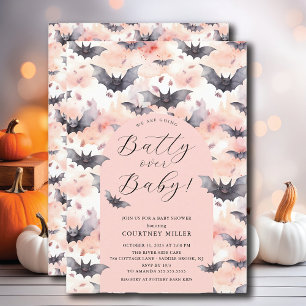 Batty Over Baby Baby Shower  Invitation
