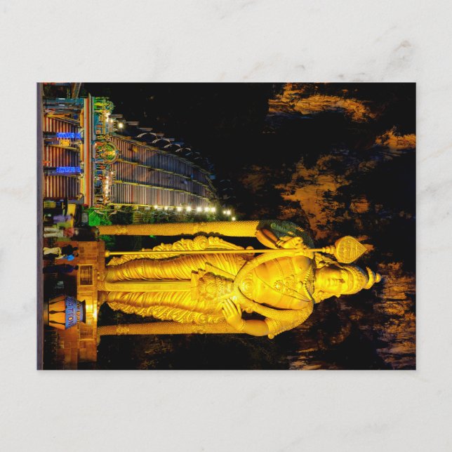 Batu Caves Holiday Postcard (Front)