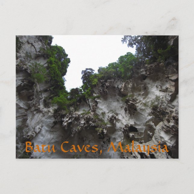 Batu Limestone Caves Malaysia Postcard (Front)
