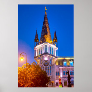 Batumi astronomic clock poster