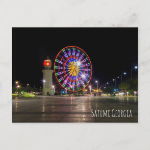 Batumi city Georgia, Ferris wheel Postcard
