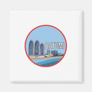 Batumi City Georgia Magnet