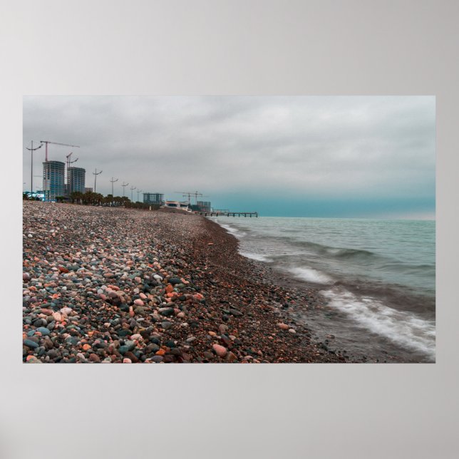 Batumi sea. Georgia Poster (Front)