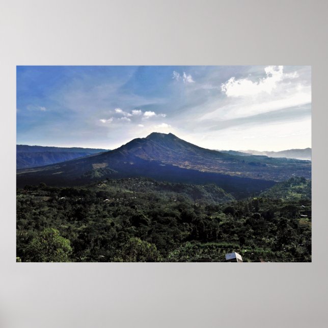 Batur Lava Flow Poster (Front)