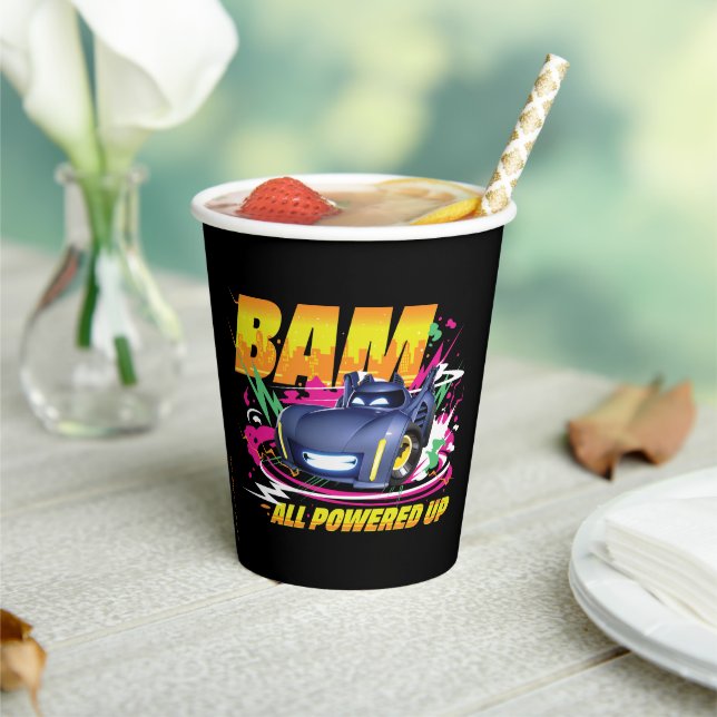 Batwheels™ Bam - All Powered Up Paper Cups (Insitu)