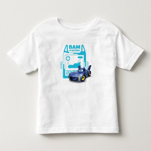Batwheels™ Bam - The Batmobile Toddler T-Shirt (Front)