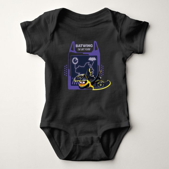 Batwheels™ Batwing - The Bat Plane Baby Bodysuit (Front)