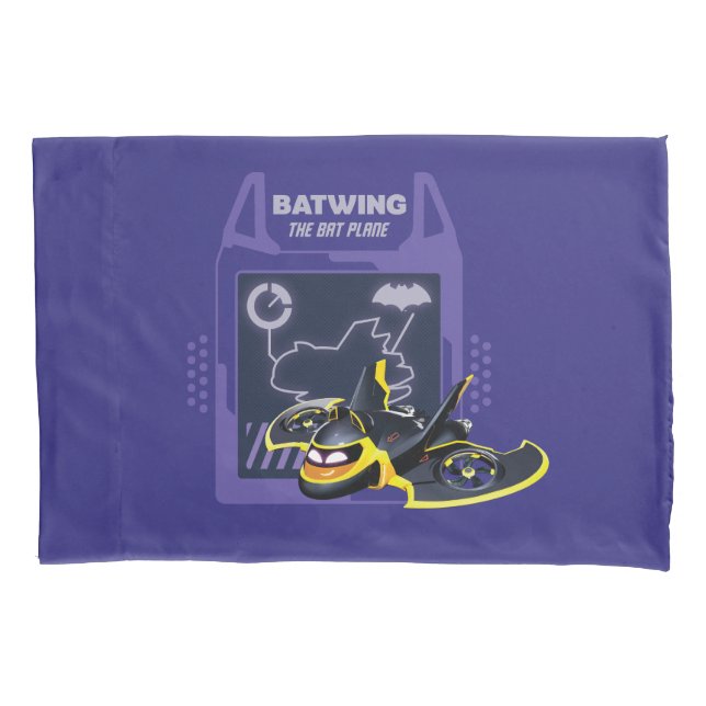 Batwheels™ Batwing - The Bat Plane Pillowcase (Front)