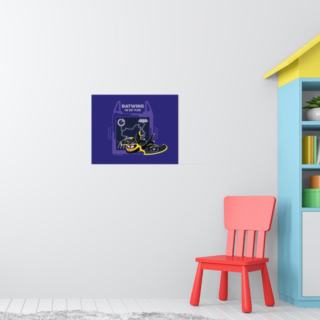 Batwheels™ Batwing - The Bat Plane Poster (Nursery 1)