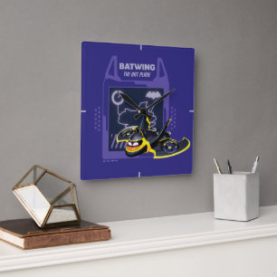 Batwheels™ Batwing - The Bat Plane Square Wall Clock