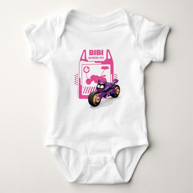 Batwheels™ Bibi - The Batgirl Cycle Baby Bodysuit (Front)