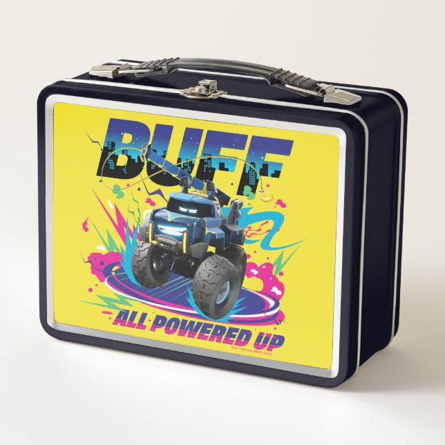 Batwheels™ Buff - All Powered Up Metal Lunch Box (Front)