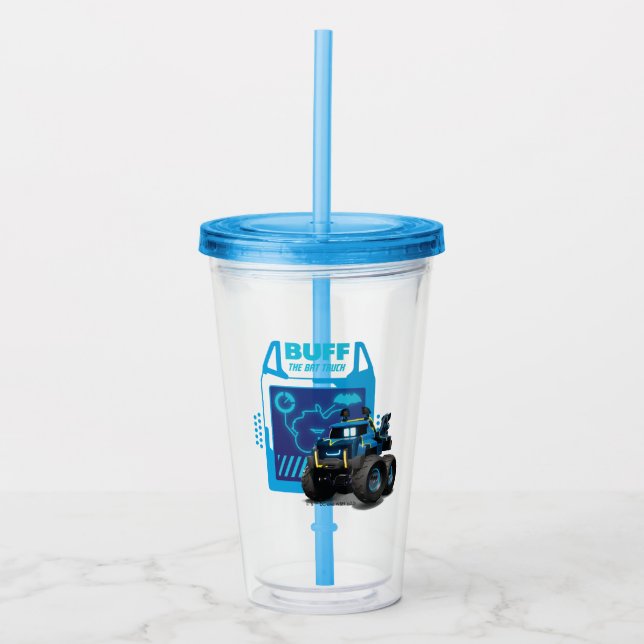 Batwheels™ Buff - The Bat Truck Acrylic Tumbler (Front)