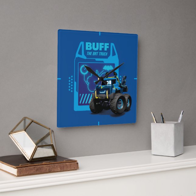Batwheels™ Buff - The Bat Truck Square Wall Clock (Office)