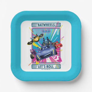 Batwheels™ - Let's Roll Paper Plate