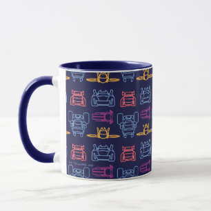 Batwheels™ Neon Outline Pattern Mug