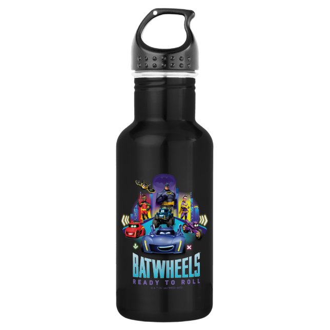 Batwheels™ - Ready to Roll 532 Ml Water Bottle (Front)