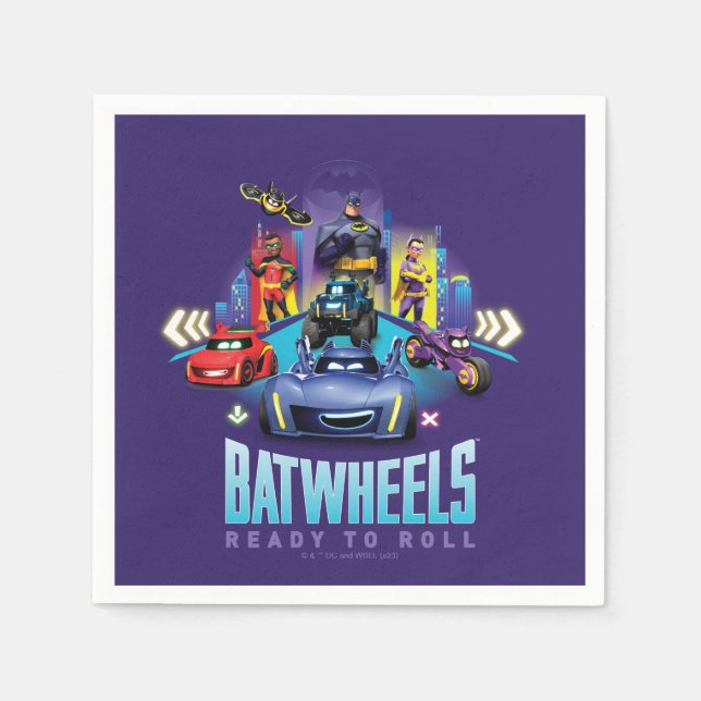 Batwheels™ - Ready to Roll Napkin (Front)