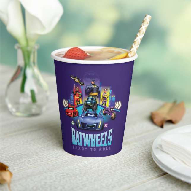 Batwheels™ - Ready to Roll Paper Cups (Insitu)