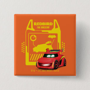 Batwheels™ Redbird - The Racecar 15 Cm Square Badge