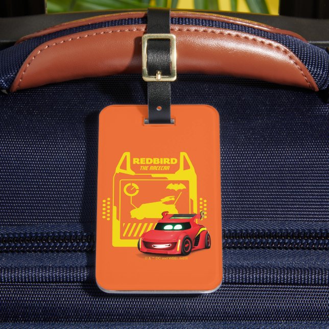 Batwheels™ Redbird - The Racecar Luggage Tag (Front Insitu 2)