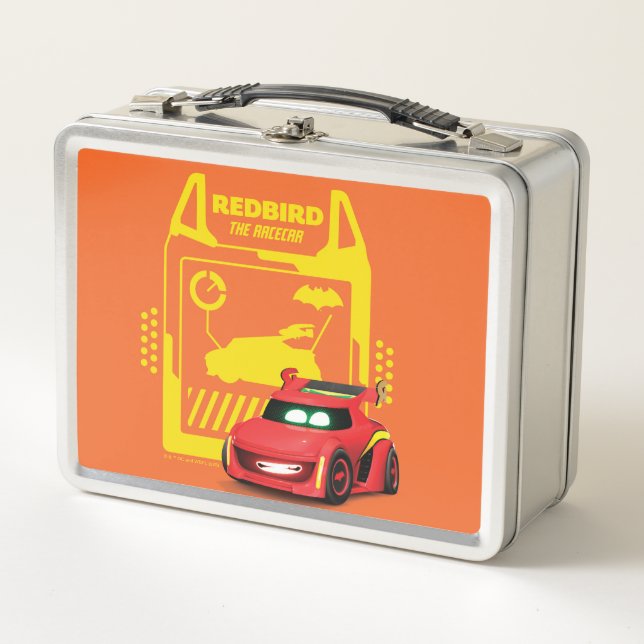 Batwheels™ Redbird - The Racecar Metal Lunch Box (Front)
