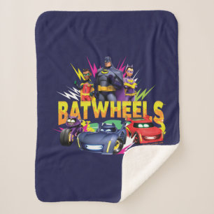Batwheels™ Superhero Team Sherpa Blanket
