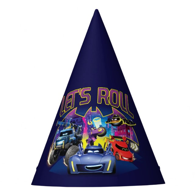 Batwheels™ Team - Let's Roll Party Hat (Front)