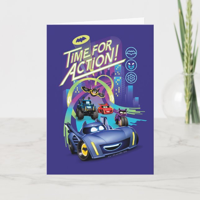 Batwheels™ - Time for Action Card (Front)