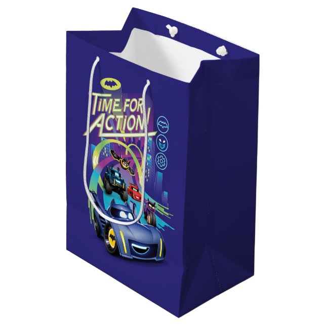 Batwheels™ - Time for Action Medium Gift Bag (Front Angled)