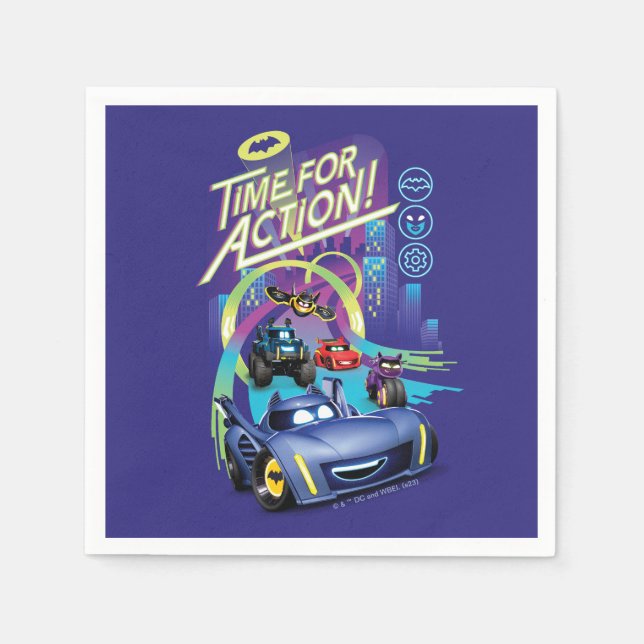 Batwheels™ - Time for Action Napkin (Front)
