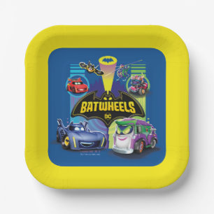 Batwheels™ Vs Legion of Zoom Paper Plate