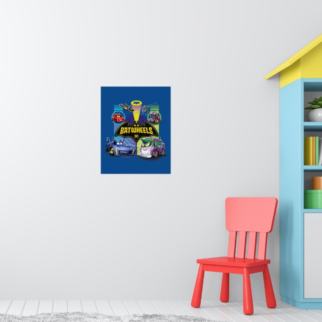 Batwheels™ Vs Legion of Zoom Poster (Nursery 1)