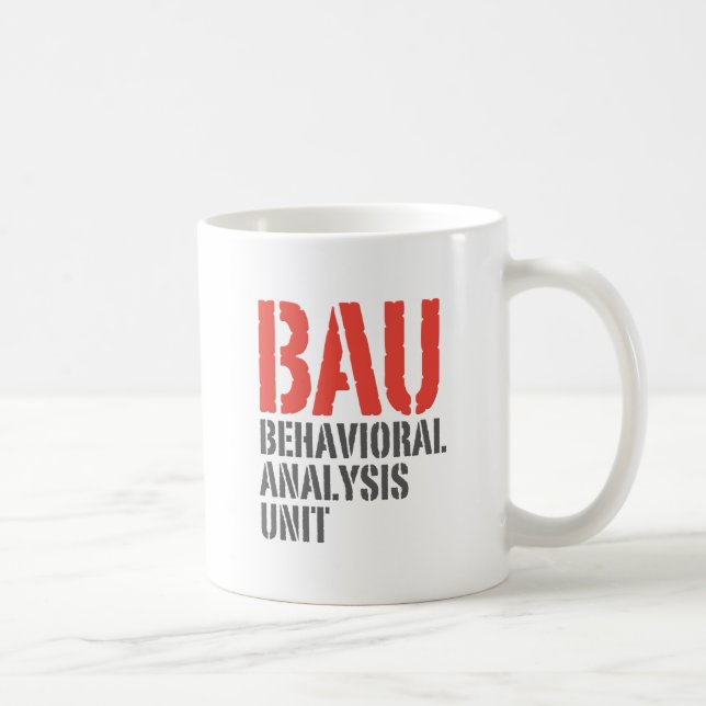 BAU Behavioural Analysis Units Coffee Mug (Right)