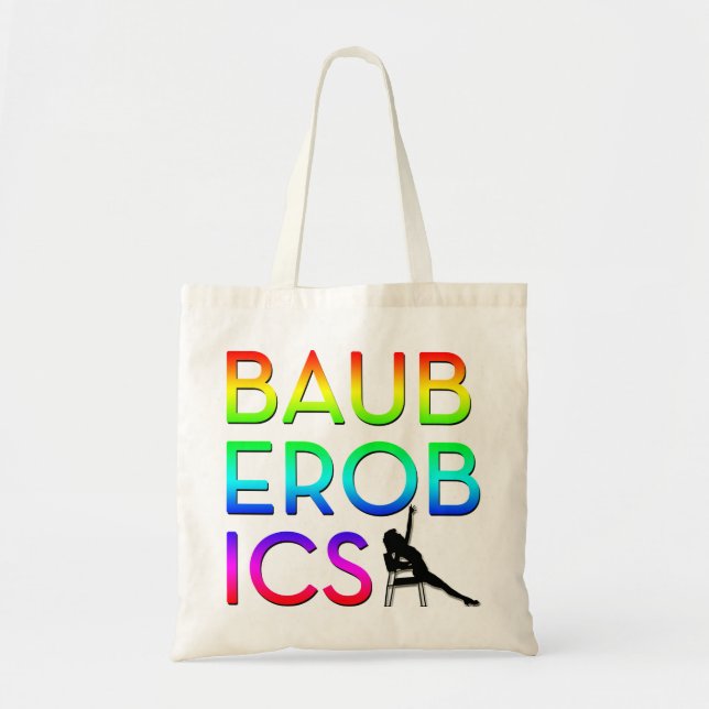 Bauberobics Tote Bag (Front)