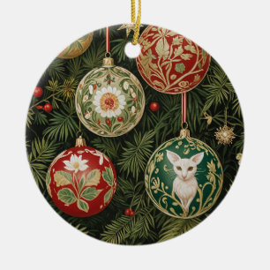 Bauble Brilliance Ceramic Ornament