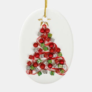 Baubles and Presents Christmas Tree Ornament