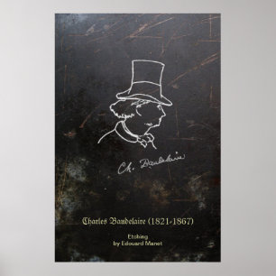 Baudelaire in Top Hat Poster