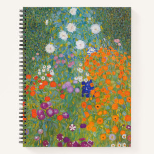 Bauerngarten - Gustav Klimt Notebook