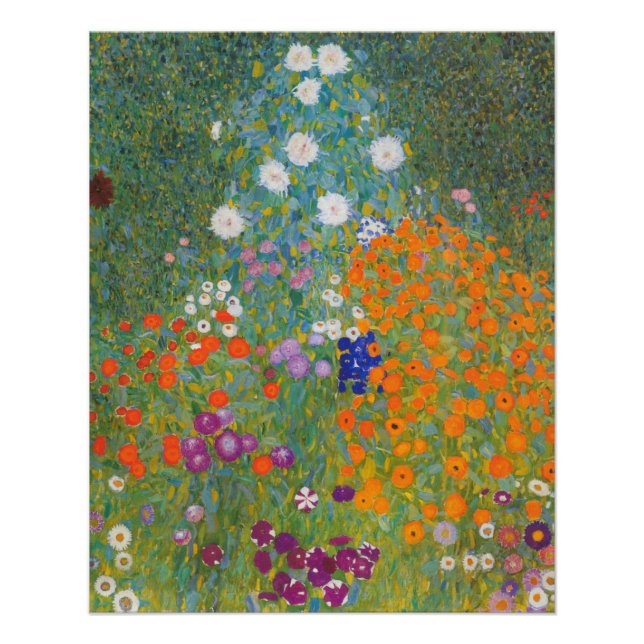 Bauerngarten - Gustav Klimt Poster (Front)