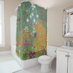 Bauerngarten - Gustav Klimt Shower Curtain<br><div class="desc">Bauerngarten - Gustav Klimt</div>