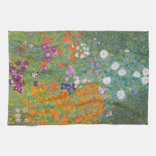 Bauerngarten - Gustav Klimt Tea Towel