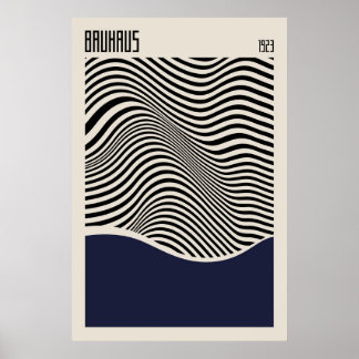 Bauhaus 1923 |  Retro Design Poster