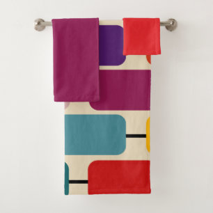 Bauhaus Abacus Bath Towel Set