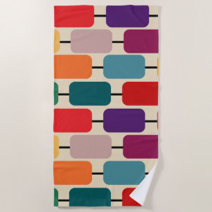 Bauhaus Abacus  Beach Towel