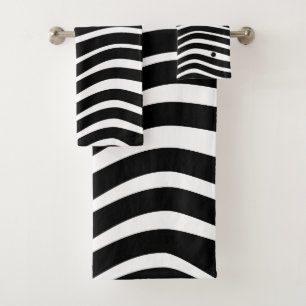 Bauhaus Abstract Bath Towel Set