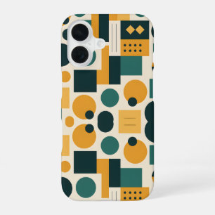 Bauhaus Abstract pattern iPhone 16 Case