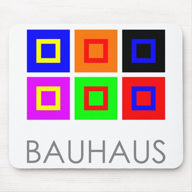 BAUHAUS ART MOUSEPAD (Front)